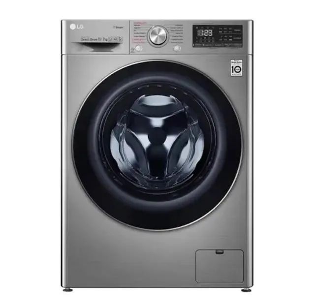 Lava e Seca Smart com Inteligência Artificial AIDD 11Kg LG VC5 Titanium Nova na caixa! - Foto 3