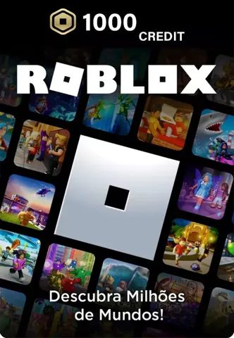 Robux (mais barato que na roblox) - Videogames - Santo André, Belo  Horizonte 1255887434