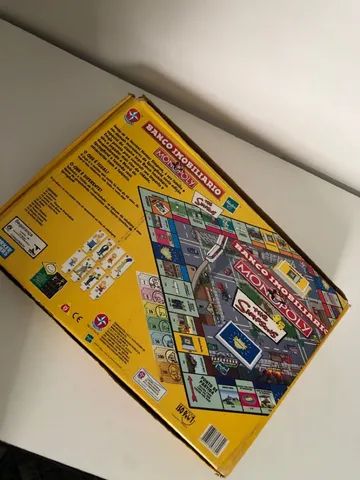 BANCO IMOBILIARIO MONOPOLY THE SIMPSONS DA HASBRO , FA