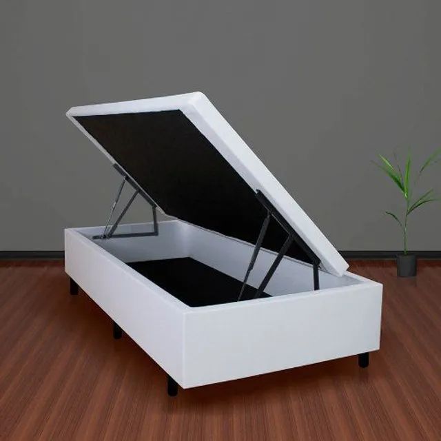 Cama Baú solteiro _ pronta entrega  - Foto 3