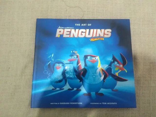 The Art of Penguins of Madagascar (capa dura)