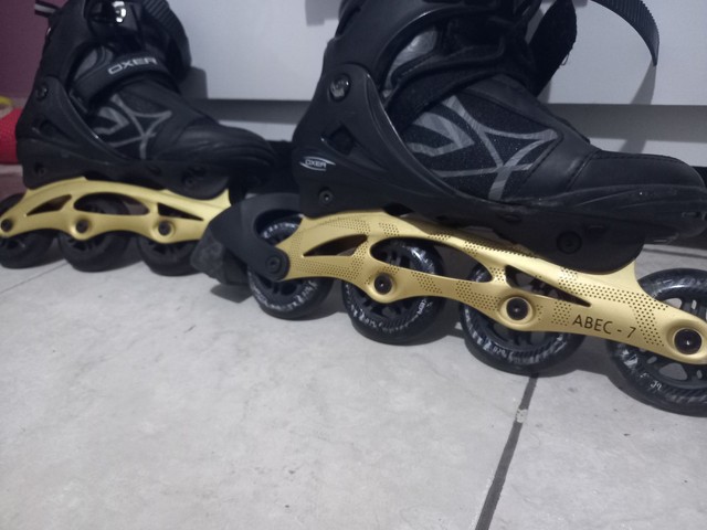 Vendo Patins Oxer byte in line fitness abec 7