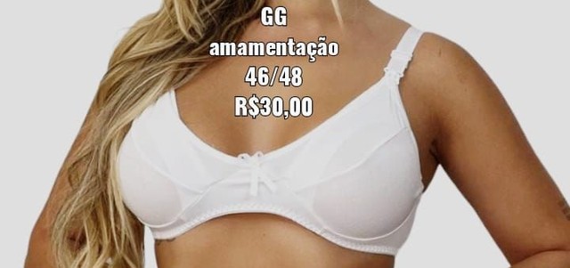Sutiã de amamentação tamanho GG  - Foto 2