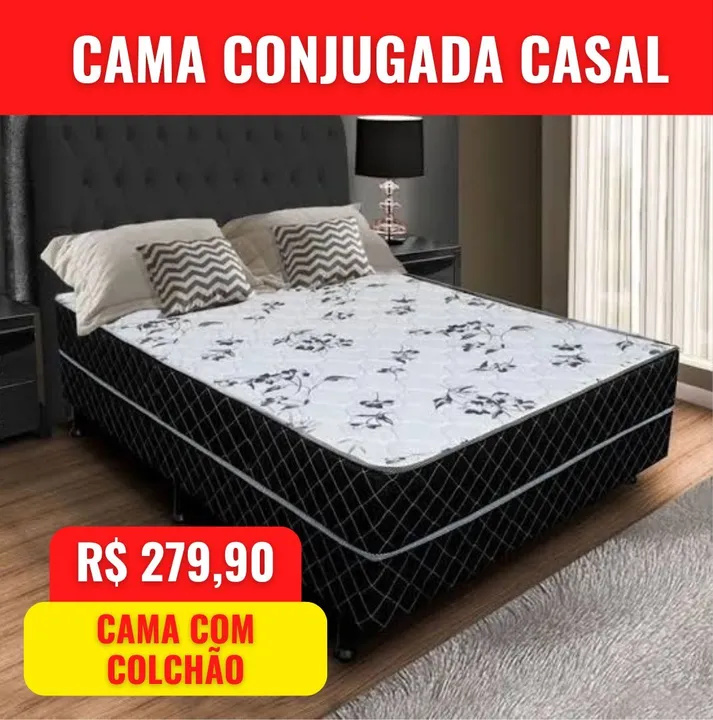 CAMA CASAL DIREITO DE FABRICA ?