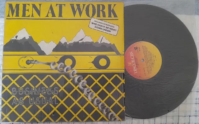 Vinil - Fulugilo CD40 - Men At Work & Midnight Oil