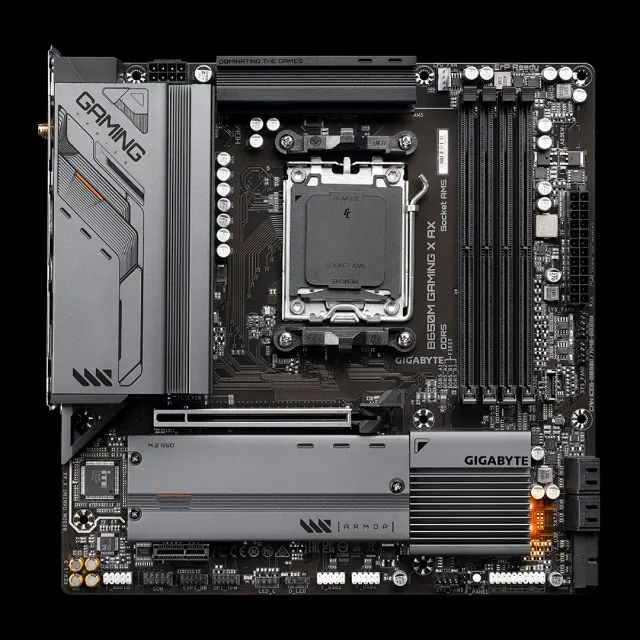 Placa M E Am B M Ddr Gigabyte Gaming X Ax Wi Fi Bt M Atx Ano De Garantia Wzetta Pe As