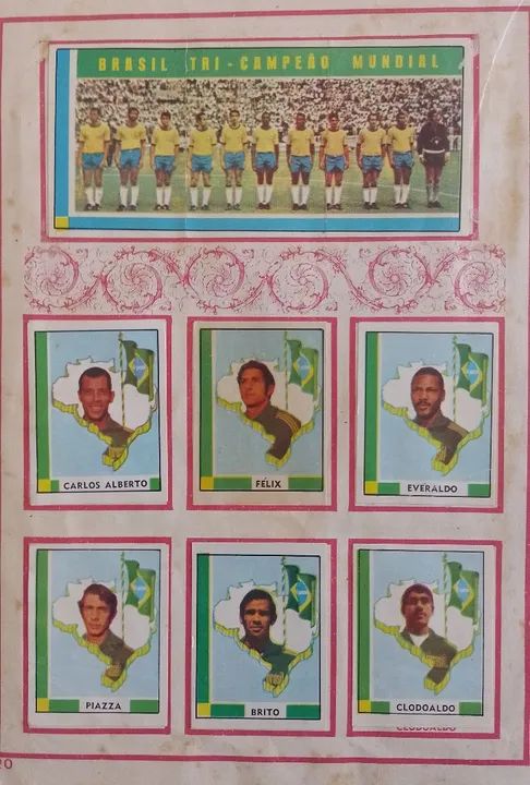 ÁLBUM BRASIL MINHA PÁTRIA COMPLETO - Foto 3