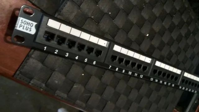 Patch Panel 24 Portas Cat5e Soho Plus Furukawa - Foto 3