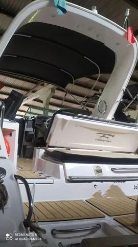 Barco Lancha Focker 265 ano  2014.Motor Mercury 250hp. ñ phantom triton fs real ventura nx - Foto 9