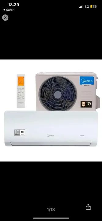 Ar Condicionado Split Midea Inverter 9000 BTUs