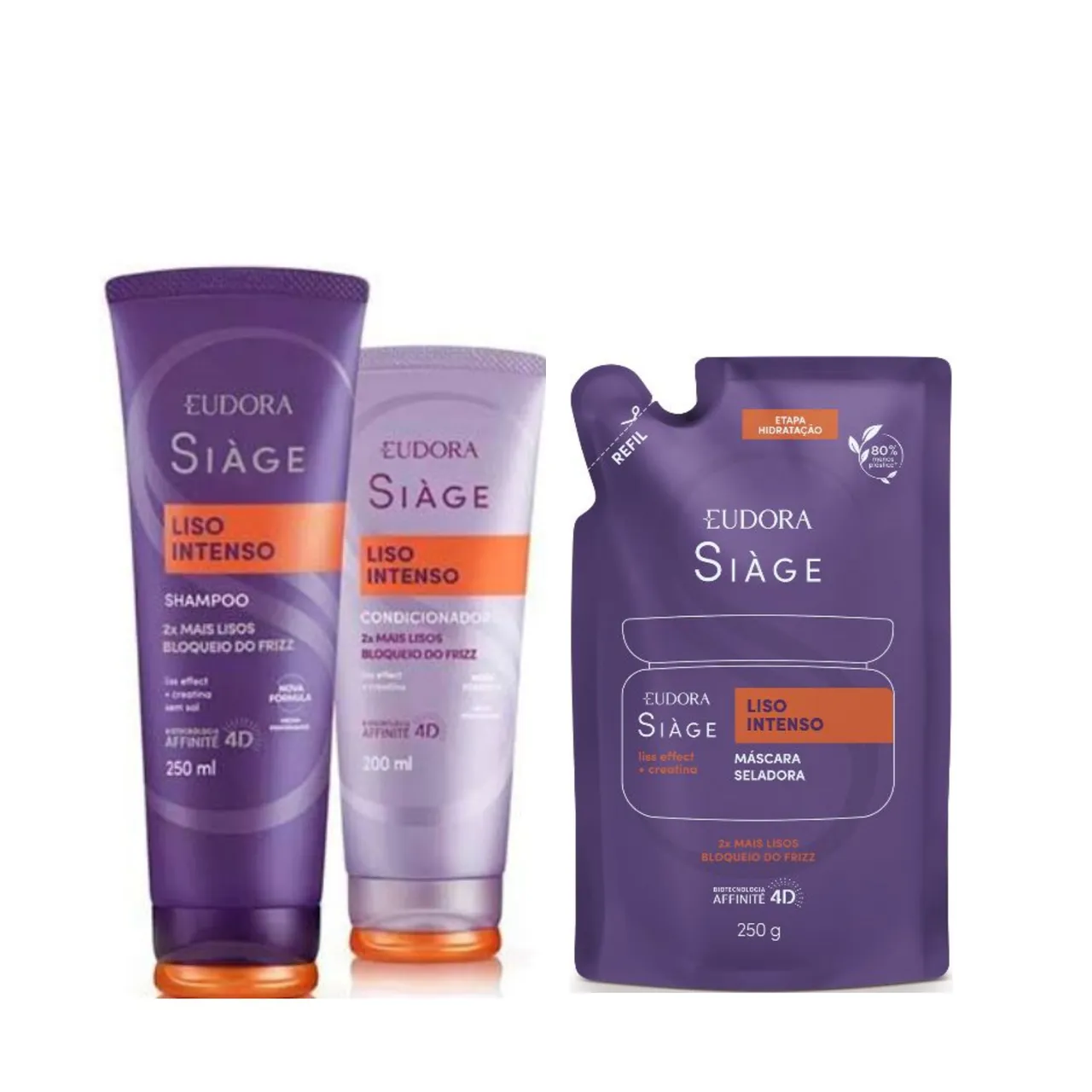 Kit Siage Liso intenso Sh+Cond+RF masc