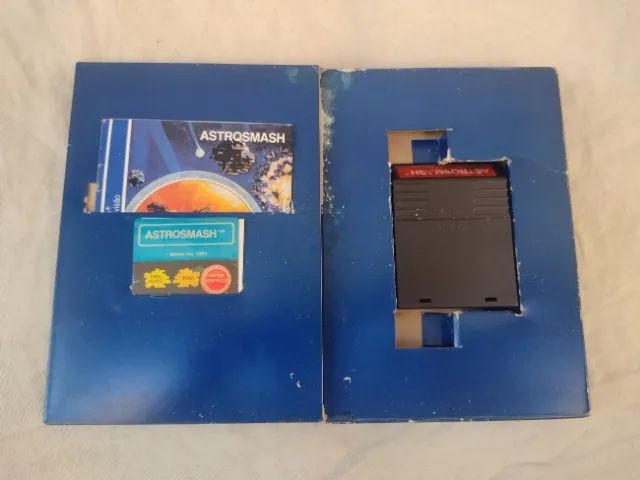 Astrosmash Cartucho Original + Caixa E Manual Com Desgastes - Foto 2