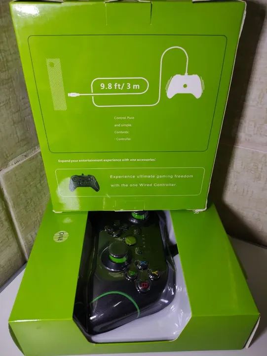 Controle de Xbox One USB com fio. - Foto 4