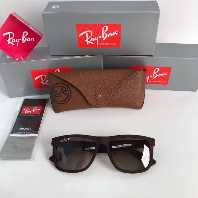 Ray-Ban Justin Brown Sunglasses with Polarized Lenses64728349617409124