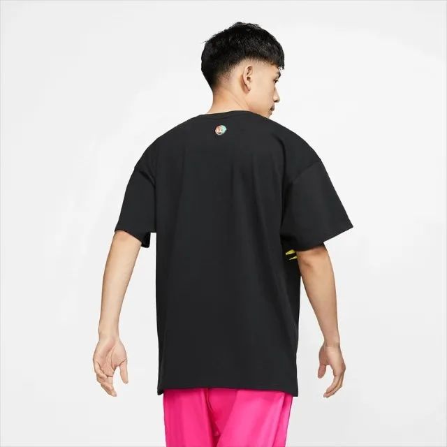 Camiseta Nike Atmos Patchwork Preta Air Max Light 2 Tam. G - Foto 2