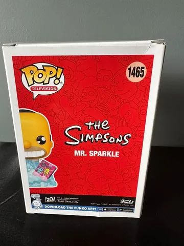 Funko Pop The Simpsons Mr. Sparkle Diamond Glitter 1465 - Foto 2