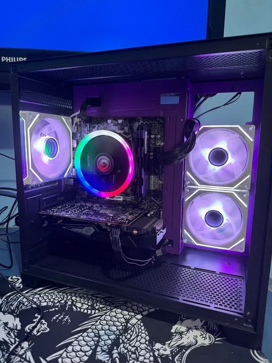 Cpu gamer intel core i5 10400f 16gb rx 580! - Foto 3