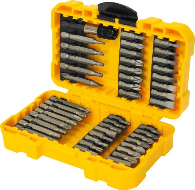 Jogo de bits/ponteiras, com 46 peças, encaixe sextavado de 1/4", Vonder - Foto 4