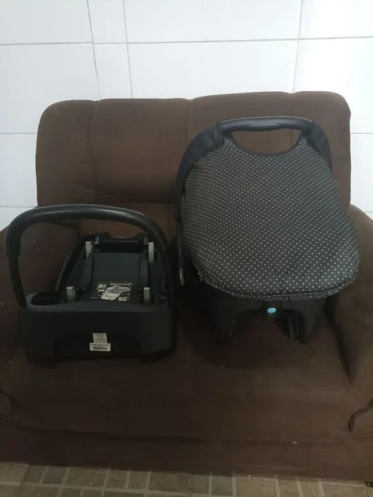 Bebe conforto e adaptador para carro  - Foto 2