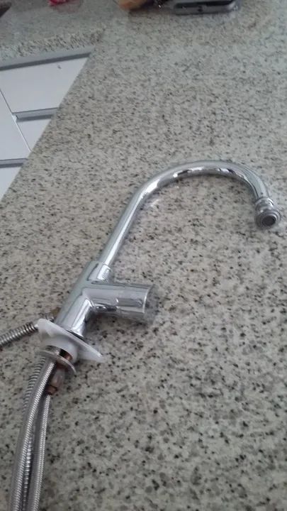 Torneira Monocomando Cozinha Flexível Gourmet Metal - Foto 3