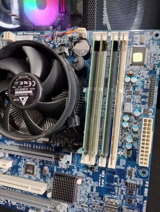 Kit i5 4440 + Placa Mãe h81 + Mémorias RAM - Foto 3