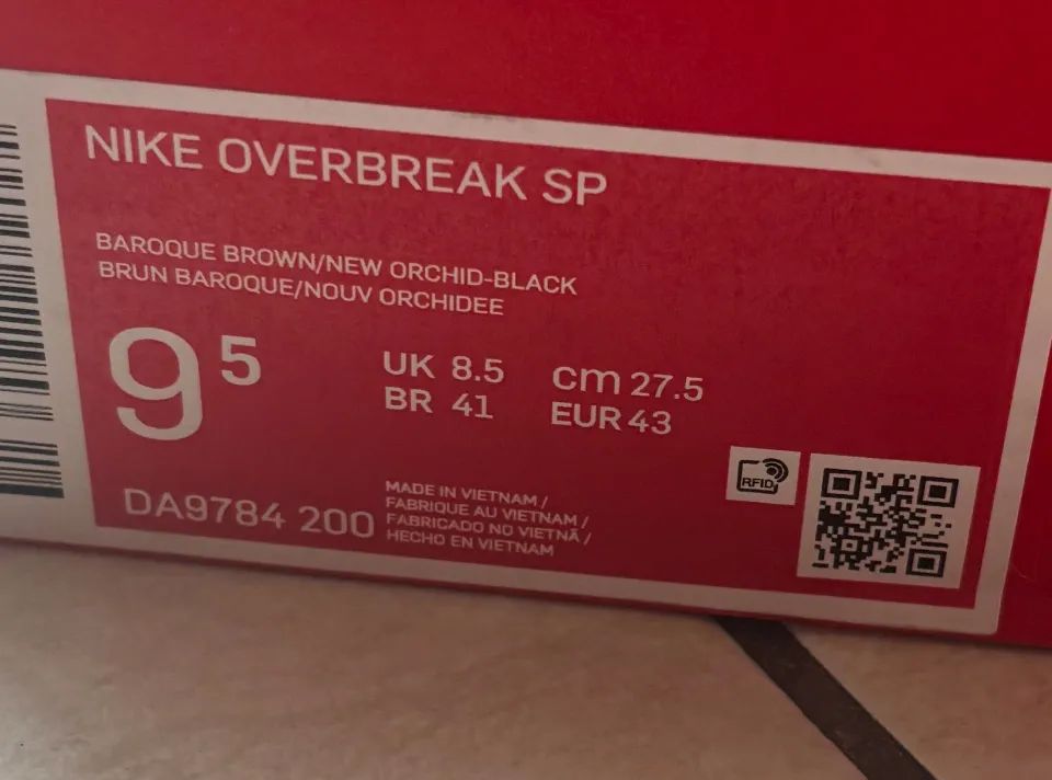 Tênis Nike overbreak sp Tamanho 41
