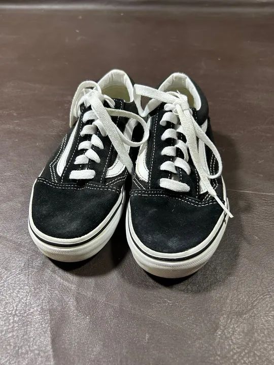 Tênis Vans Old Skool Preto tam 29 - Foto 6