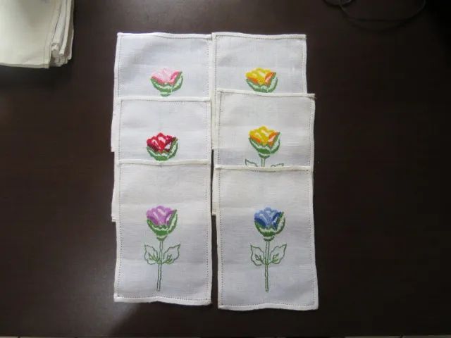 6 paninhos para decoração lote 05 (todos)