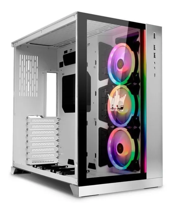 Gabinete Gamer Lian Li O11 Dynamic Galax Hof Branco Vidro Temperado