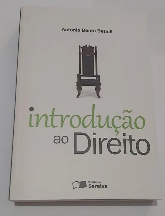 Introdução ao Direito - Antônio Bento Betioli