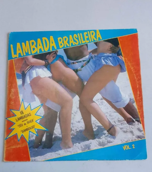Disco vinil Lambada brasileira vol 2