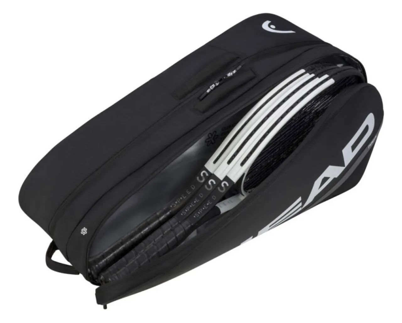 Raqueteira Head Tour L Preta e Branca - Foto 3