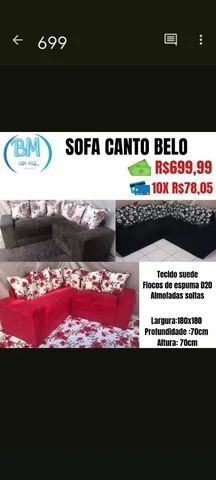 Sofá Canto Belo (ENTREGAMOS) - Foto 3