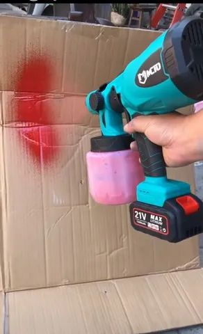 Pistola de pintura 600w a bateria  - Foto 2