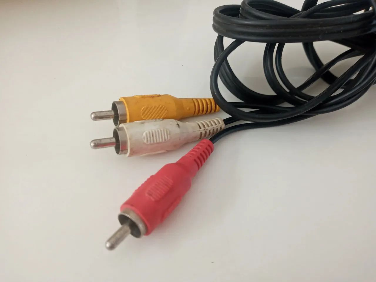 Cabo Áudio e Vídeo Original p/ PS1, PS2 e PS3 Aceitamos Olx Pay  - Foto 2
