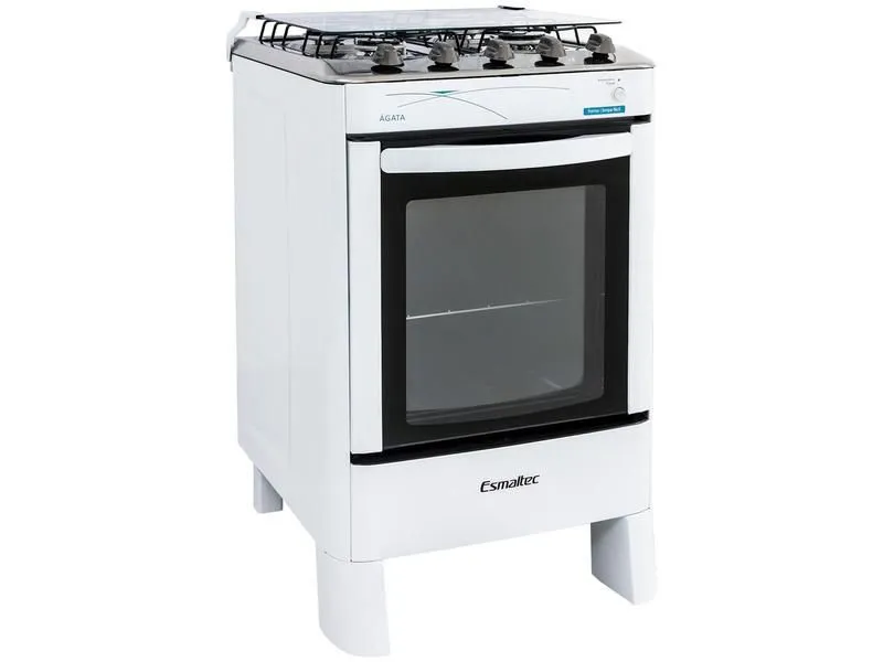Fogão 4 Bocas Esmaltec Agata Branco