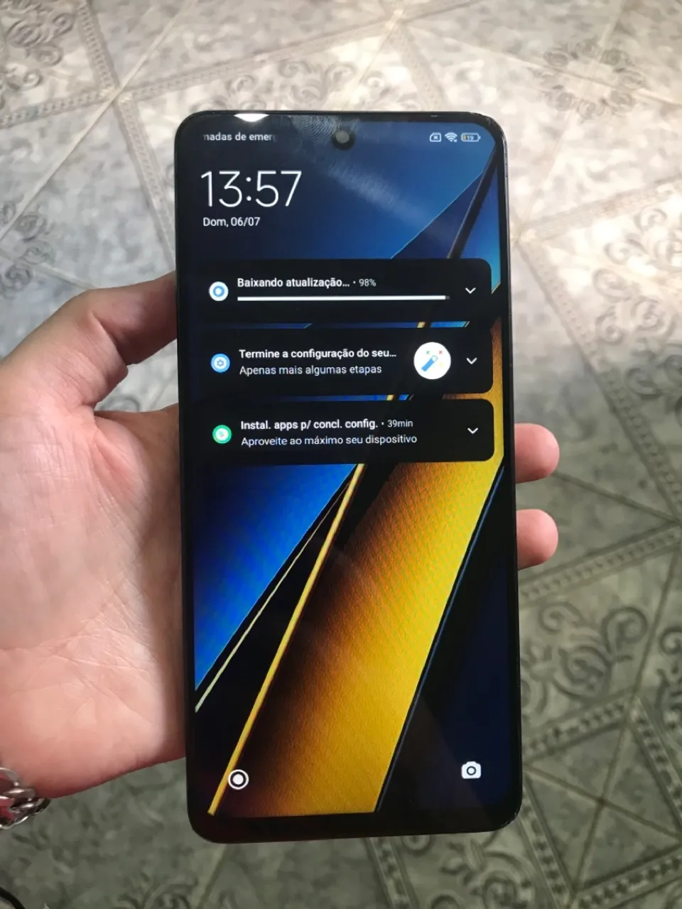 Xiaomi poco x6 5G 256GB pra vender logo
