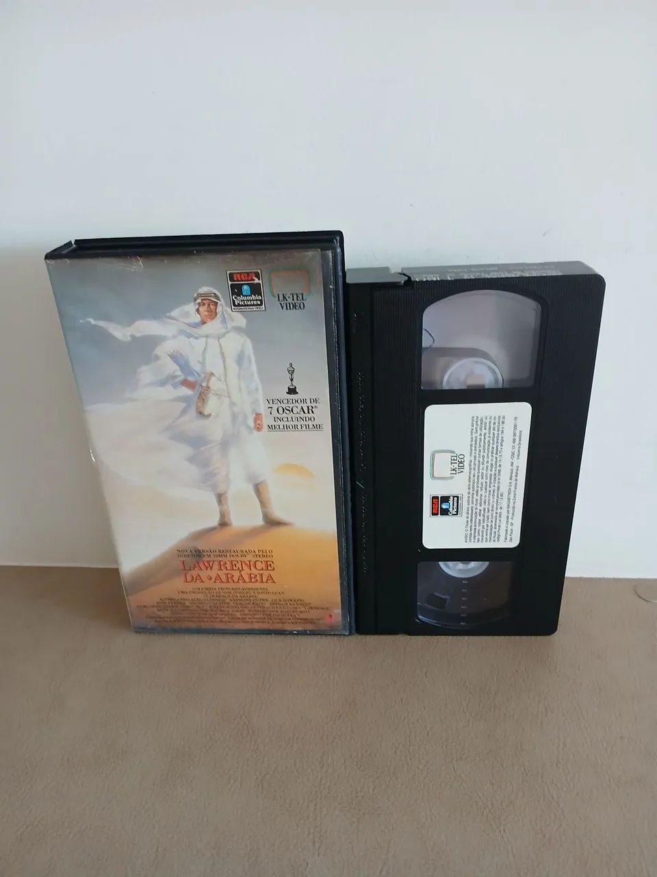 Fita Dupla VHS - Lawrence da Arábia - David Lean  - Raro - Foto 3