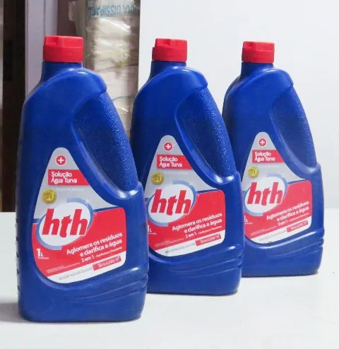 12 Unidades HTH - Solução para Agua Turva de Piscinas