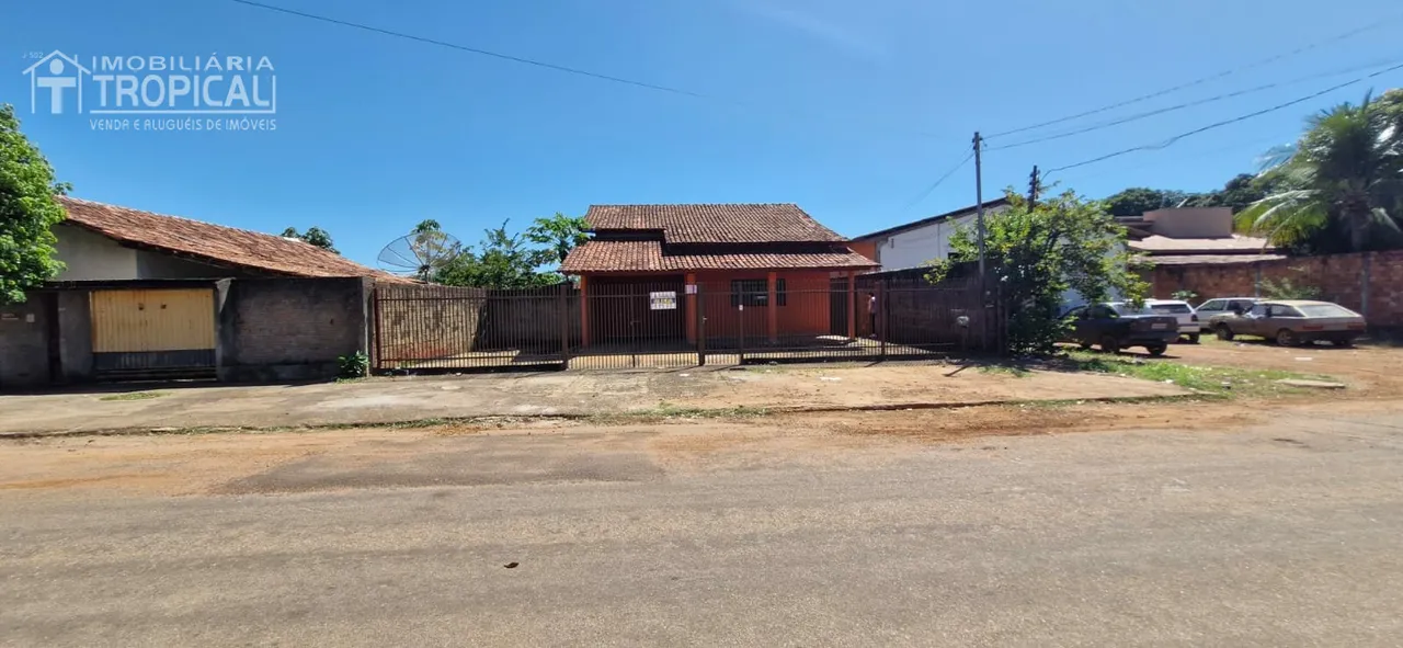 Aluga-se uma casa de 3 quartos no Jd Brasília, em Porto Nacional!