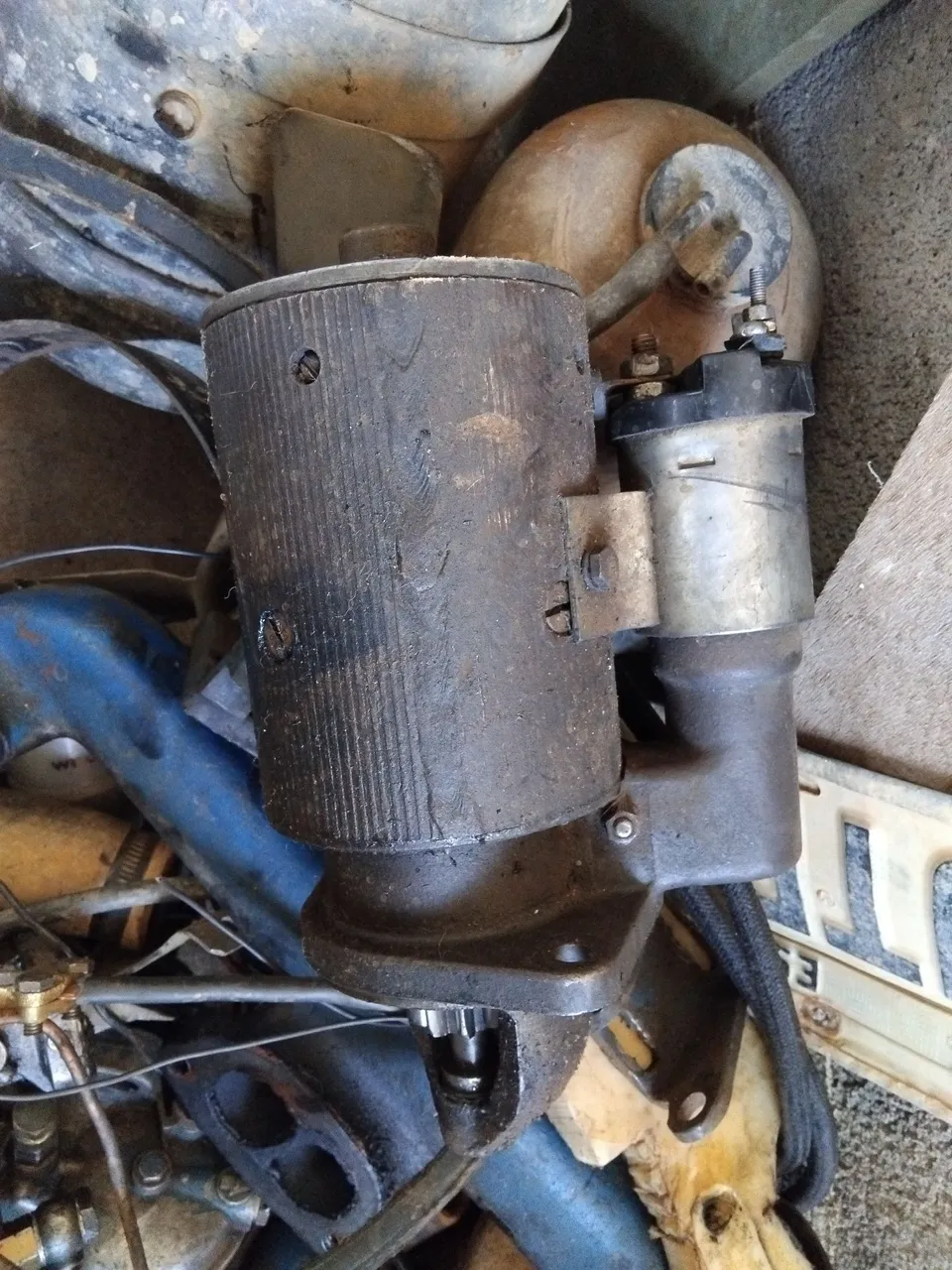 Motor de arranque para caminhão