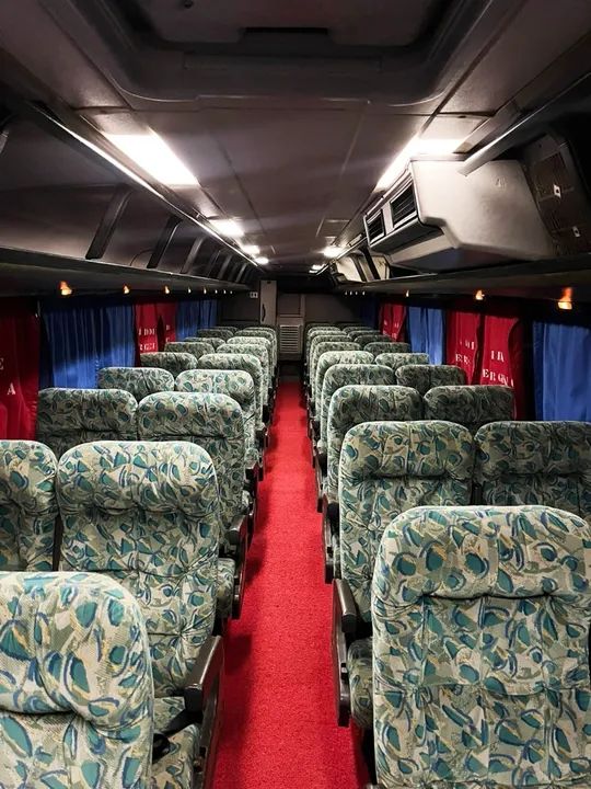 Ônibus top  raridade - Ar Condicionado, banheiro e frigobar