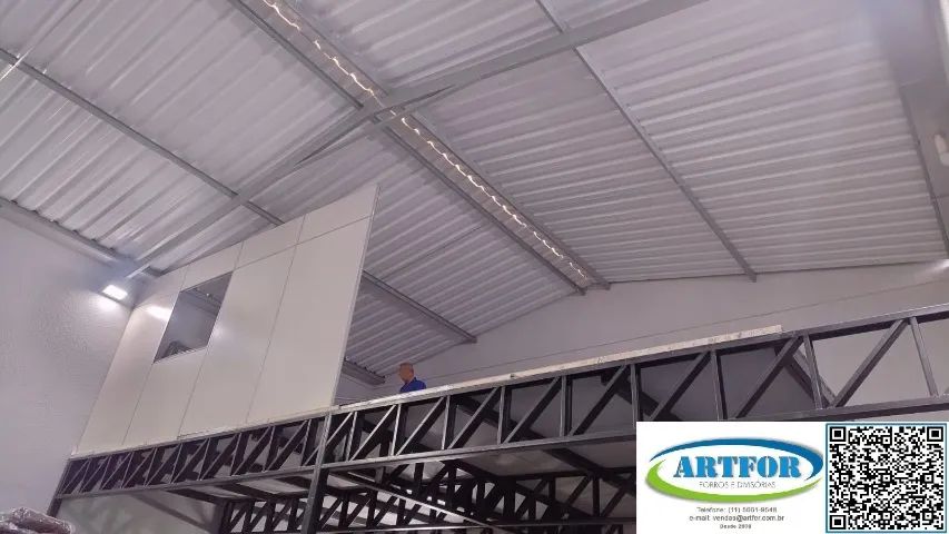 Eucatex Divisórias para Escritório e Salas Comerciais. Divisórias Eucatex bom Montagem. - Foto 3