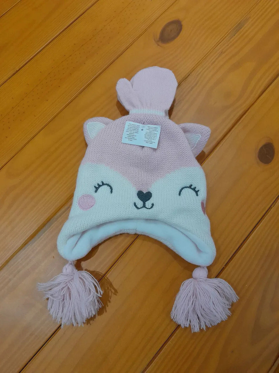 Touca Infantil com Luva
