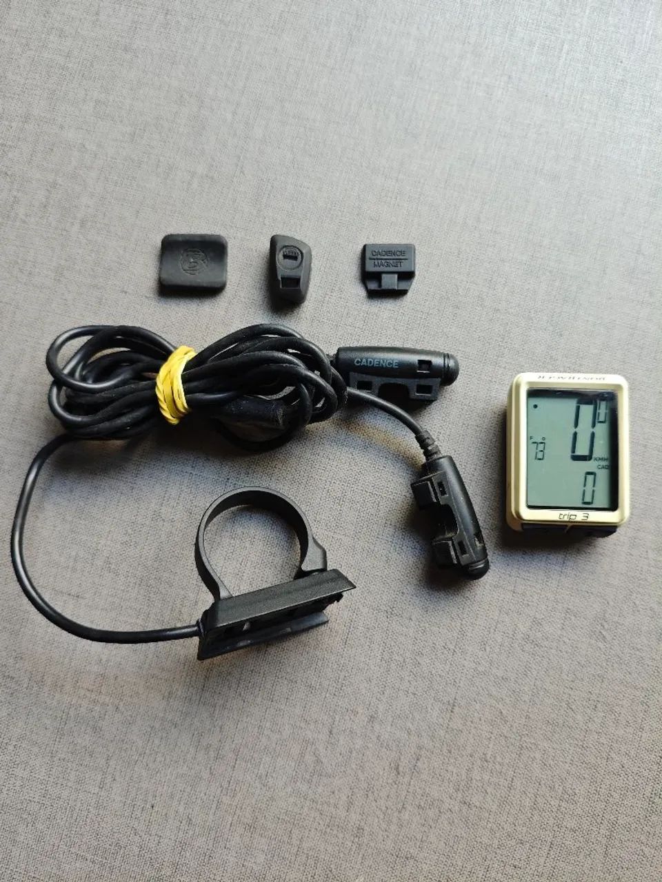 Ciclocomputador Bontrager Trip3 com sensor de cadência