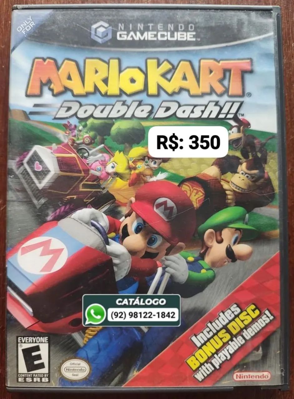 Mario Kart Double Dash!! = R$: 350