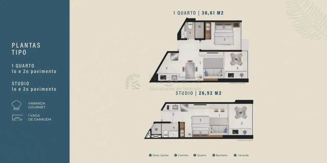 Imóvel para venda possui 36 metros quadrados com 1 quarto em TAMANDARE I - Tamandaré - PE - Foto 2