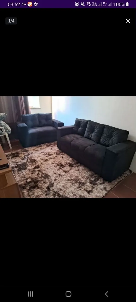 Sofa 2/3 conjunto R$ 650,00