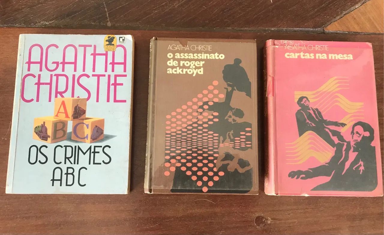Agatha Christie - 3 Livros Por R$ 45