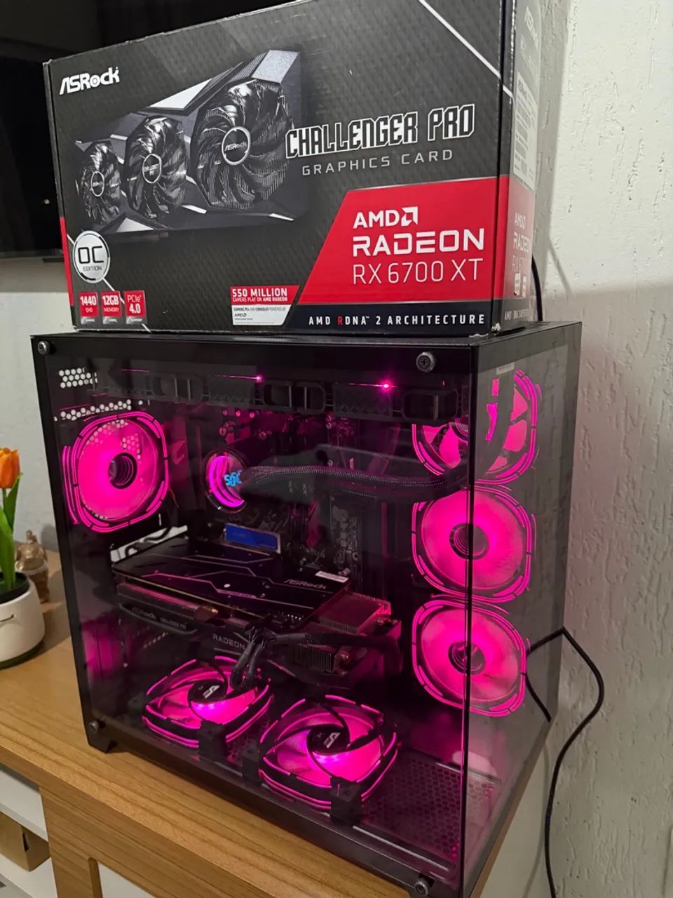 Pc gamer ryzen 7 5700x rx6700xt 12gb - Foto 3